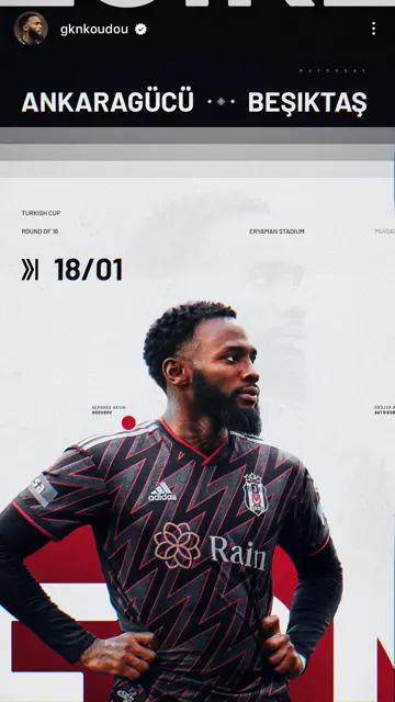 Besiktas vs Ankaragucu 18 01 (Nkoudou)