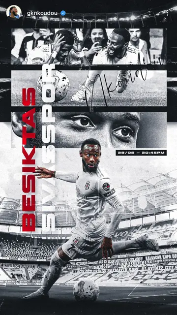 Besiktas vs Sivasspor 29 08 (Nkoudou)