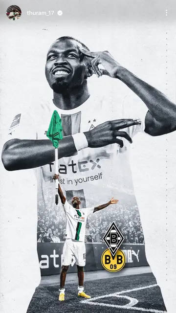 Borussia Monchengladbach vs Dortmund 11 11 (Thuram)