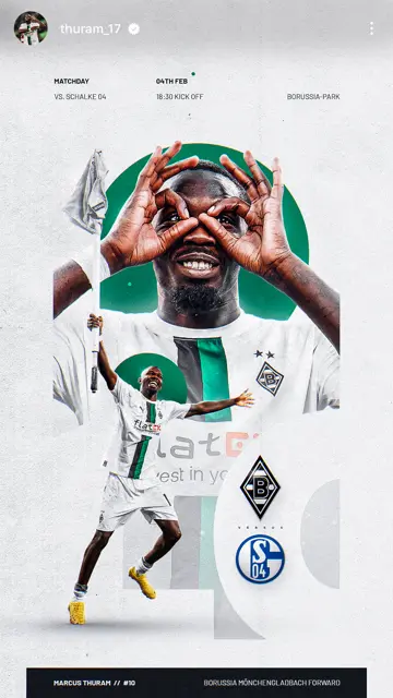 Borussia Monchengladbach vs Schalke 04 04 02 (Thuram)
