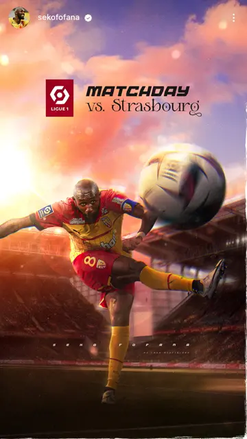 Lens vs Strasbourg 07 04 (Fofana)