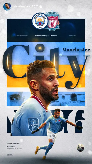 Man City vs Liverpool 22 12 (Mahrez)