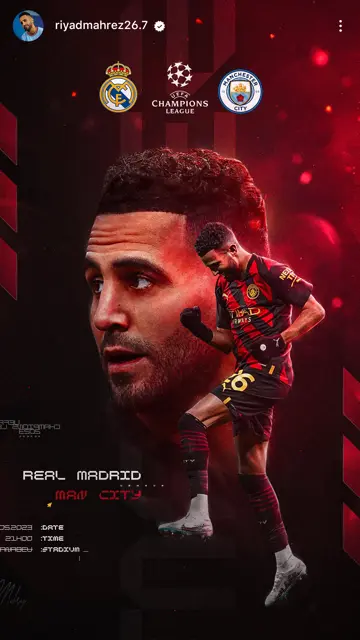 Man City vs Real Madrid 09 05 (Mahrez)
