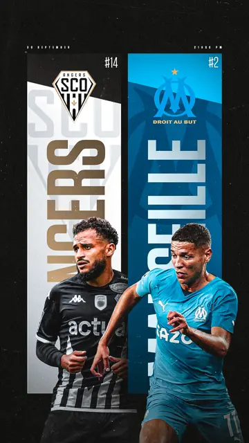 Marseille vs Angers 30 09 (Sport Cover)