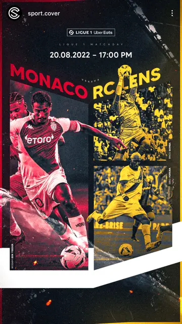 Monaco vs Lens 20 08 (Sport Cover)