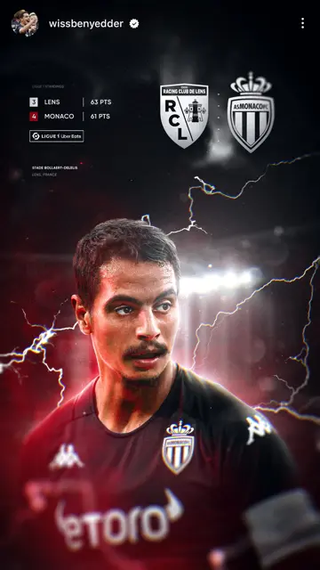 Monaco vs Lens 22 04 (Ben Yedder)