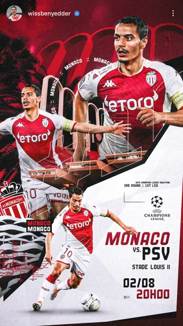 Monaco vs PSV 02 08 (Ben Yedder)