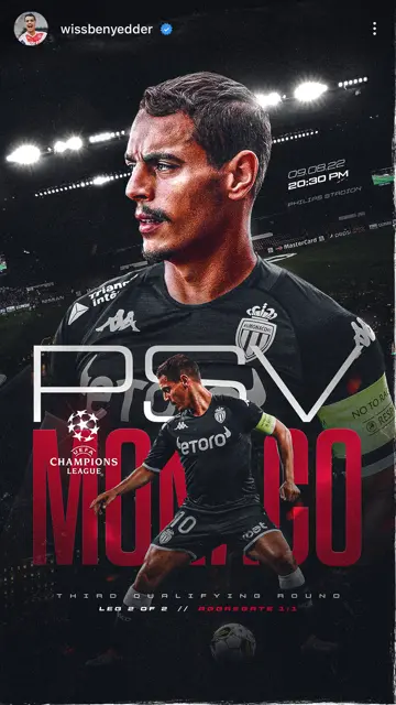 Monaco vs PSV 09 08 (Ben Yedder)