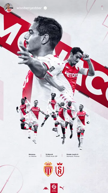 Monaco vs Reims 12 03 (Ben Yedder)