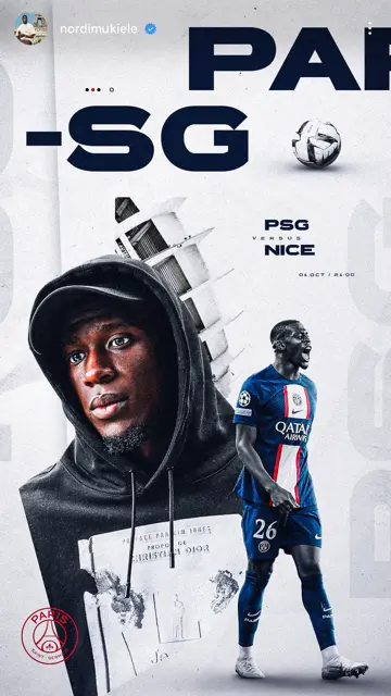 PSG vs Nice 01 10 (Mukiele)