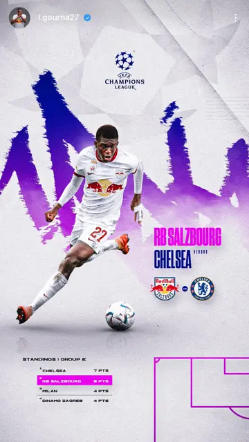 RB Salzbourg vs Chelsea 25 10 (Gourna) INST
