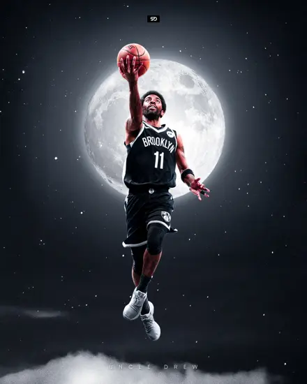 Kyrie Irving in the sky