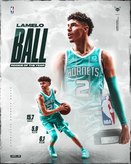 LaMelo Ball ROTY 2