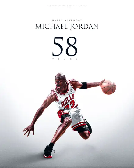 Michael Jordan 56th birthday