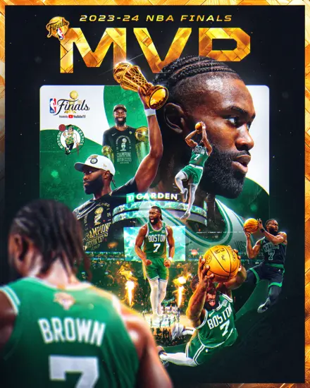 Jaylen Brown 2024 Finals MVP
