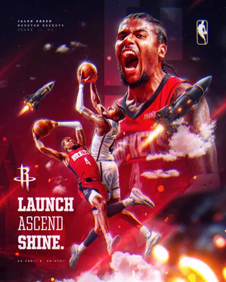 Jalen Green – Houston tribute