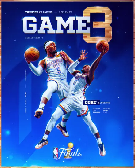 Lu Dort – NBA Finals Game 3