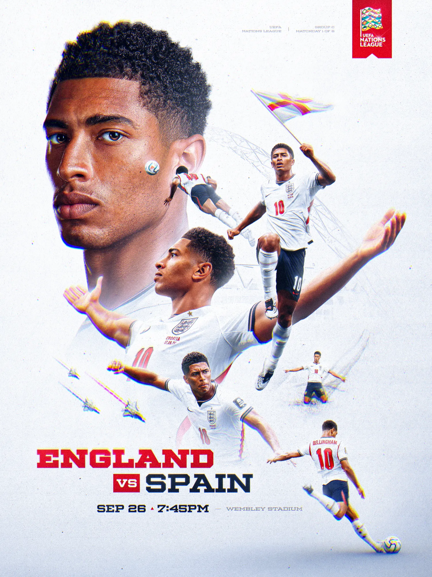 England vs Spain   Jude Bellingham