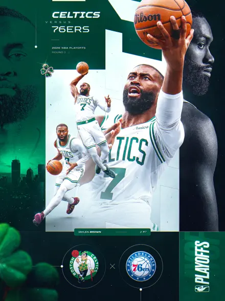 Jaylen Brown vs 76ers (2026 Playoffs, Round 1)