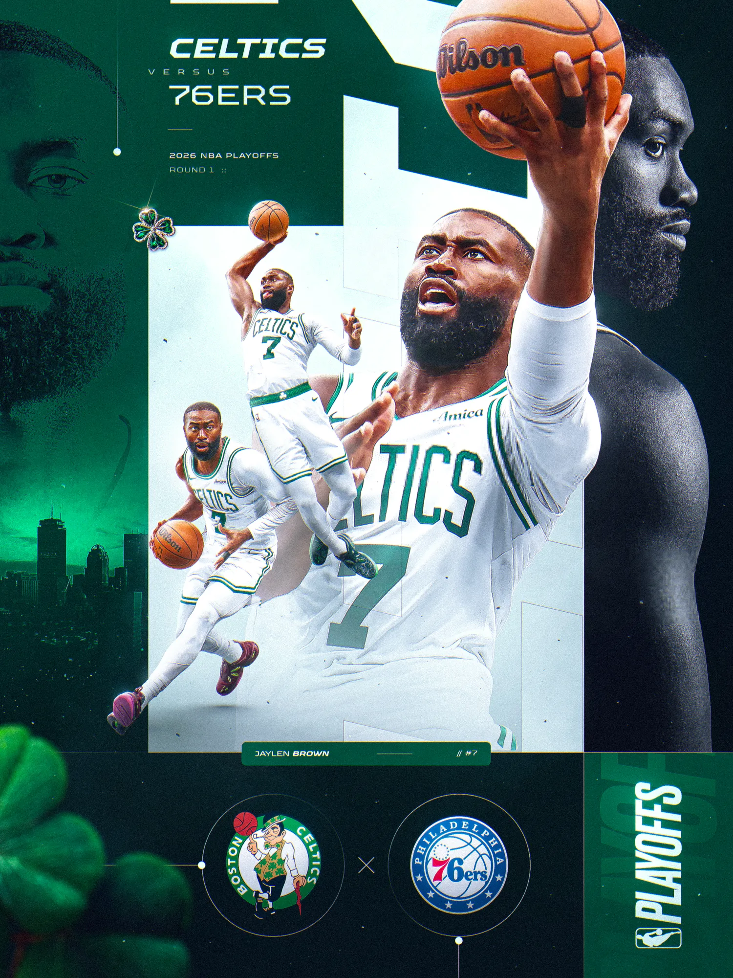 Jaylen Brown vs 76ers (2026 Playoffs, Round 1)
